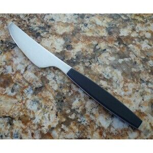Georg Jensen Strata Black Butter Spreader 7" Denmark